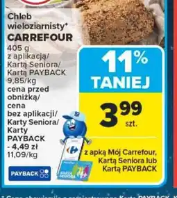 Carrefour Chleb wieloziarnisty Carrefour oferta