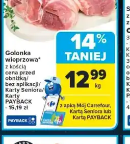 Carrefour Golonka wieprzowa oferta