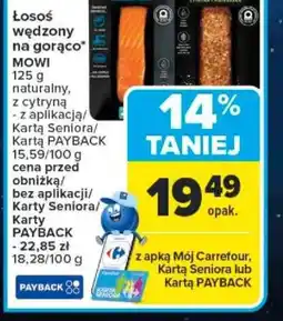 Carrefour Losoś wędzony na gorąco oferta