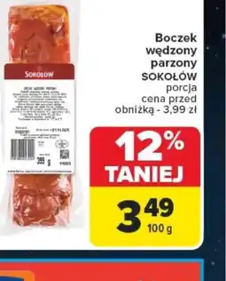 Carrefour Boczek wędzony oferta