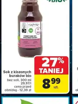 Carrefour Sok z kiszonych buraków bio oferta
