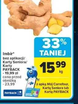 Carrefour Imbir oferta