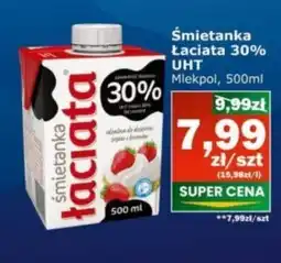 Społem Śmietanka Łaciata oferta