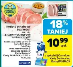 Carrefour Market Kotlety schabowe Jakość z natury oferta