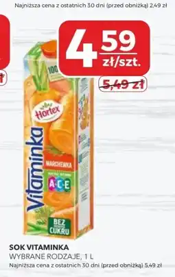 Społem Sok Vitaminka oferta