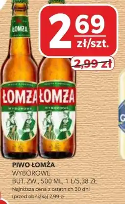 Społem Piwo Łomża oferta
