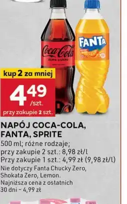 Stokrotka Optima Napój gazowany sprite oferta
