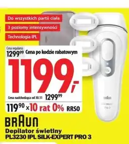 Media Expert Depilator świetlny Braun oferta