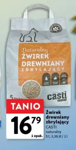 Intermarche Żwirek drewniany Casti oferta