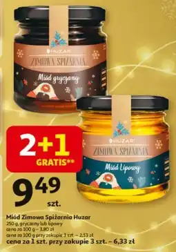 Auchan Miód Huzar oferta