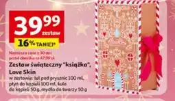Auchan Zestaw do kąpieli Love Skin oferta