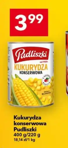 Lewiatan Kukurydza konserwowa Pudliszki oferta