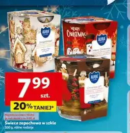 Auchan Świeca zapachowa Aura oferta