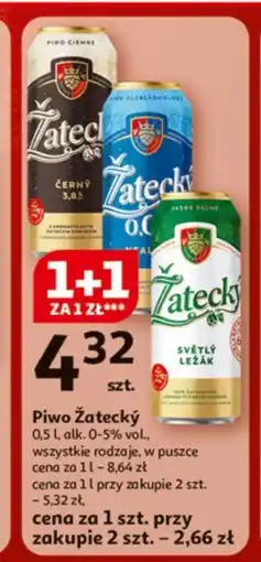 Auchan Piwo Zatecky oferta