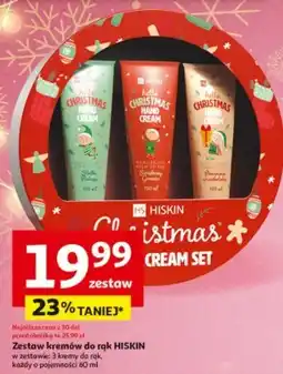 Auchan Zestaw kremów Hiskin oferta
