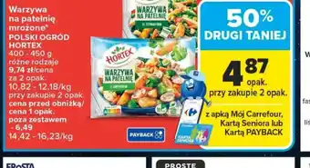 Carrefour Warzywa na patelnię mrożone oferta