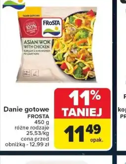 Carrefour Danie gotowe FROSTA oferta