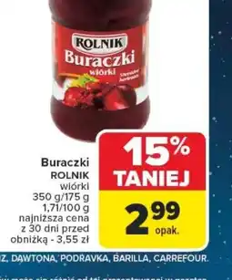 Carrefour Buraczki ROLNIK oferta