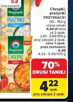 Carrefour Chrupki, prażynki PRZYSNACKI oferta