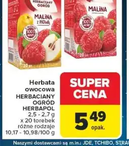 Carrefour Herbata owocowa oferta