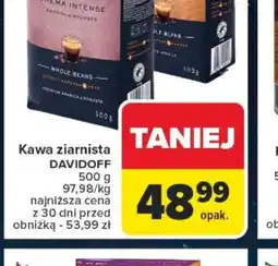 Carrefour Kawa ziarnista DAVIDOFF oferta