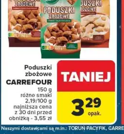 Carrefour Poduszki zbożowe CARREFOUR oferta