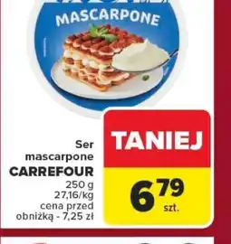 Carrefour Ser mascarpone Carrefour oferta