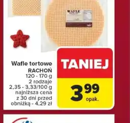 Carrefour Wafle tortowe oferta