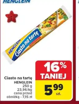 Carrefour Ciasto na tartę oferta