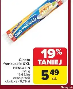 Carrefour Ciasto francuskie XXL oferta