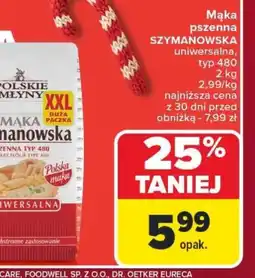 Carrefour Mąka pszenna SZYMANOWSKA oferta