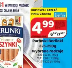 Delfin Parówki Berlinki oferta