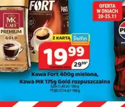 Delfin Kawa Fort i Kawa MK Cafe Gold oferta