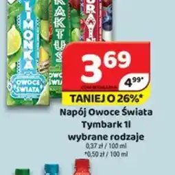 Delfin Napój Owoce Swiata Tymbark oferta