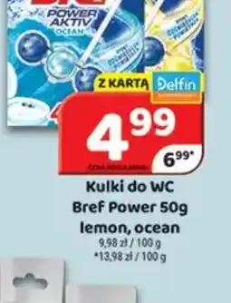 Delfin Kulki do WC Bref Power oferta
