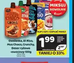 Delfin Owsianka, Di Riso, Mus Choco, Crunchy, Deser ryżowo-owocowy oferta