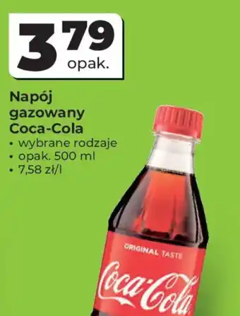 Napój gazowany Coca-Cola