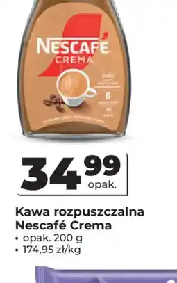 Odido Kawa rozpuszczalna Nescafe Crema oferta