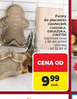Carrefour Formy do pieczenia ciasteczek oferta