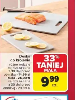 Carrefour Deska do krojenia oferta