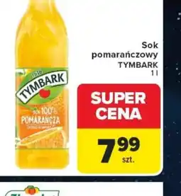 Carrefour Sok pomarańczowy Tymbark oferta