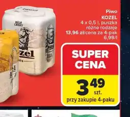 Carrefour Piwo KOZEL oferta