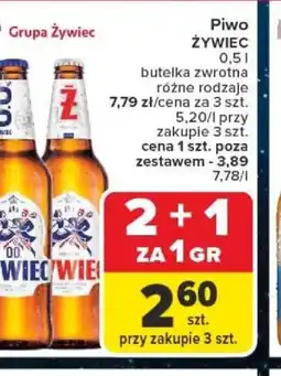 Carrefour Piwo Zywiec oferta