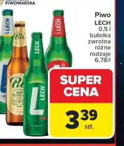 Carrefour Piwo LECH oferta