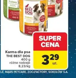 Carrefour Karma dla psa THE BEST DOG oferta