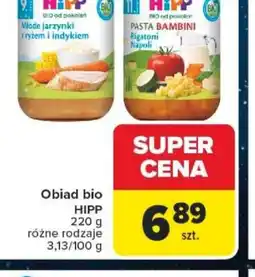 Carrefour Obiad bio HIPP oferta