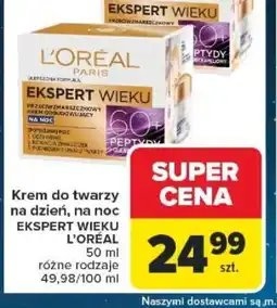 Carrefour Krem do twarzy EKSPERT WIEKU L'ORÉAL oferta