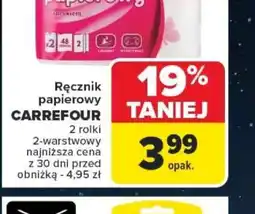 Carrefour Ręcznik papierowy oferta
