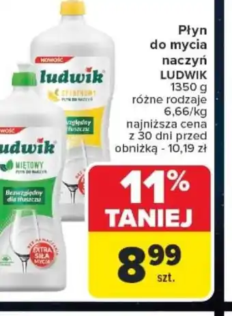 Carrefour Płyn do mycia naczyń LUDWIK oferta