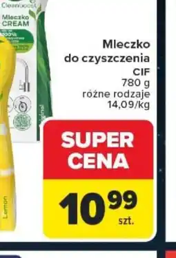 Carrefour Mleczko do czyszczenia CIF oferta